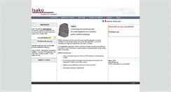Desktop Screenshot of isako.com